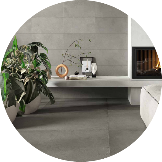 ריצוף דמוי בטון