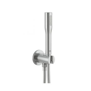 סט מזלף רחצה סטיק GROHE בגוון מוברש 26404DC0