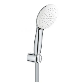 סט מזלף 2 מצבים GROHE Tempesta 110 כולל צינור ומאחז בגוון כרום