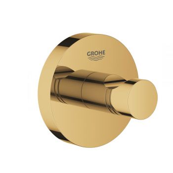 מתלה וו למגבת סדרת ESSENTIALS בגוון זהב צהוב מבריק