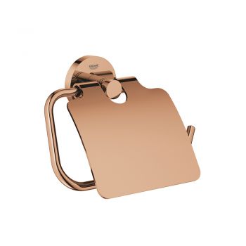 מאחז לנייר טואלט סדרת ESSENTIALS בגוון זהב אדום מבריק