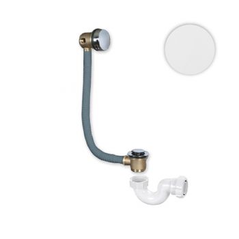 אביק דריכה לאמבטיה עם פיית מילוי בגוון כרום