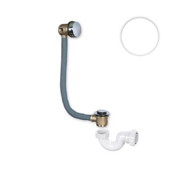 אביק דריכה לאמבטיה עם פיית מילוי בגוון לבן מט