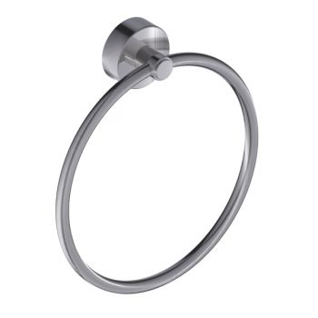 טבעת למגבת סדרת NOVO בגוון ניקל מוברש