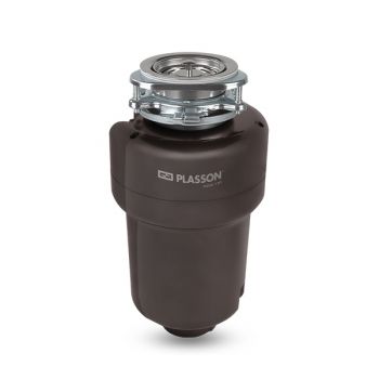 טוחן אשפה פלסאון 3/4 כס WASTE PLASS לחצן סאטן