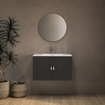 ארון אמבטיה תלוי סדרת ליבורנו במידה 60/80