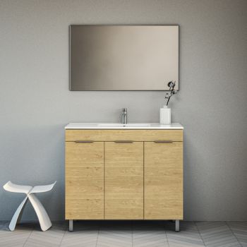 ארון אמבטיה עומד סדרת חצב 3 דלתות