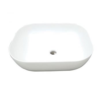 כיור רחצה מונח מסדרת דיטרוייט 46/32/13.5 לבן מט