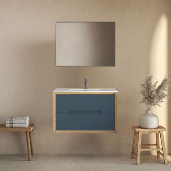 ארון אמבטיה תלוי מסדרת זוהר מידות 60/80