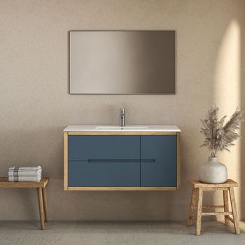 ארון אמבטיה תלוי מסדרת זוהר מידות 100/120