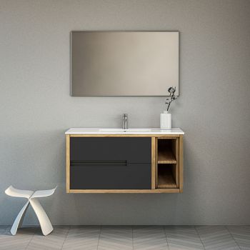 ארון אמבטיה תלוי סדרת שקד במידות 100/120