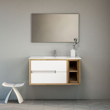 ארון אמבטיה תלוי סדרת שקד במידות 100/120