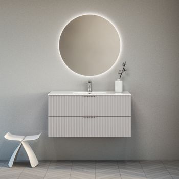 ארון אמבטיה תלוי סדרת סאן מחורץ