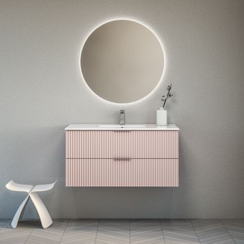 ארון אמבטיה תלוי סדרת סאן מחורץ