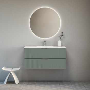 ארון אמבטיה תלוי סדרת סאן מחורץ