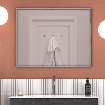 מראה מסגרת אלומיניום