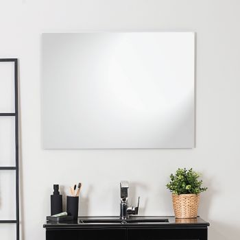 מראה מלבנית מרחפת קריסטלית גובה 60