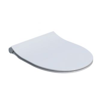 ABSOLUTE מושב לאסלה פנאומטי דק לבן