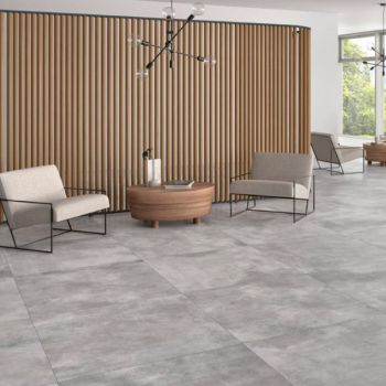 אריח פורצלן מסדרת ZERMATT במידה 100/100 בגוון GREY וגימור מט