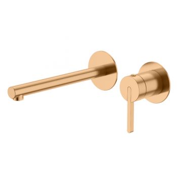 ברז קיר לכיור רחצה מסדרת LIR פיה ארוכה 20 סמ