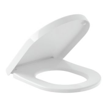 מושב אסלה פנאומטי נשלף מסדרת Avento לבן מט