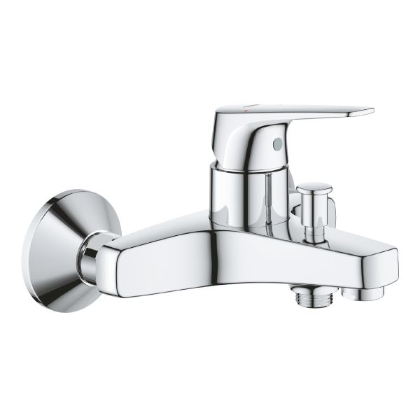 ברז סוללה לאמבטיה GROHE BauFlow בגוון כרום 23602000