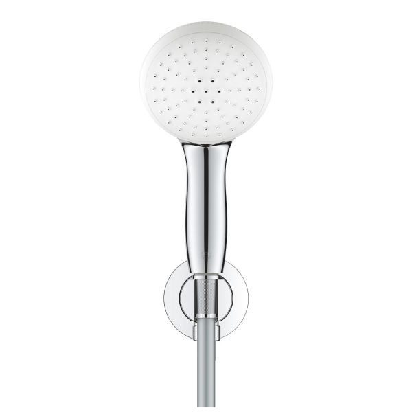 סט מזלף 2 מצבים GROHE New Tempesta 110 בגוון כרום 26406003