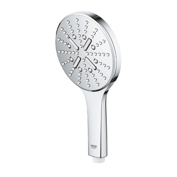 מזלף 3 מצבים עגול GROHE Rainshower SmartActive 130 בגוון כרום 26574000