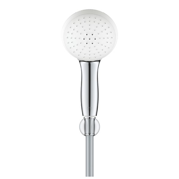 סט מזלף 2 מצבים GROHE Tempesta 110 כולל צינור ומאחז בגוון כרום