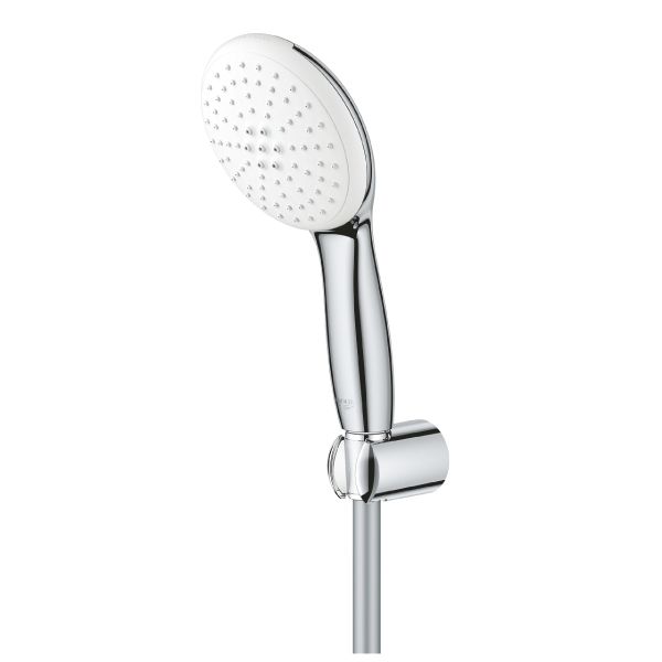 סט מזלף 2 מצבים GROHE Tempesta 110 כולל צינור ומאחז בגוון כרום
