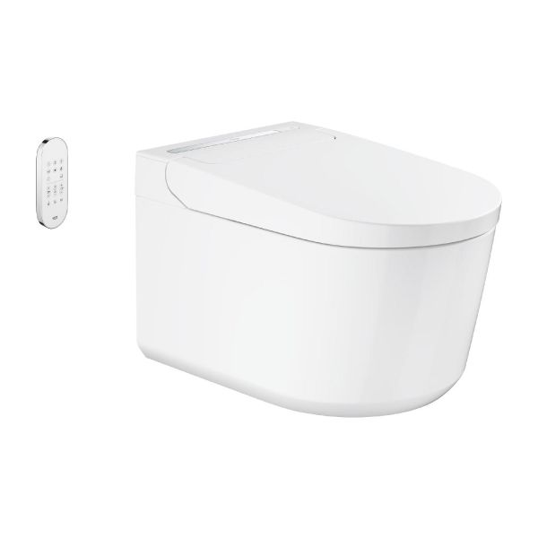 אסלה תלויה חכמה GROHE Sensia Arena עם מערכת שטיפה אינטימית