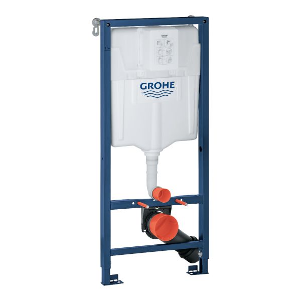 מיכל הדחה סמוי גבוה GROHE Rapid SL לקיר גבס