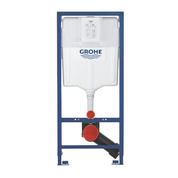 מיכל הדחה סמוי גבוה GROHE Rapid SL לקיר גבס