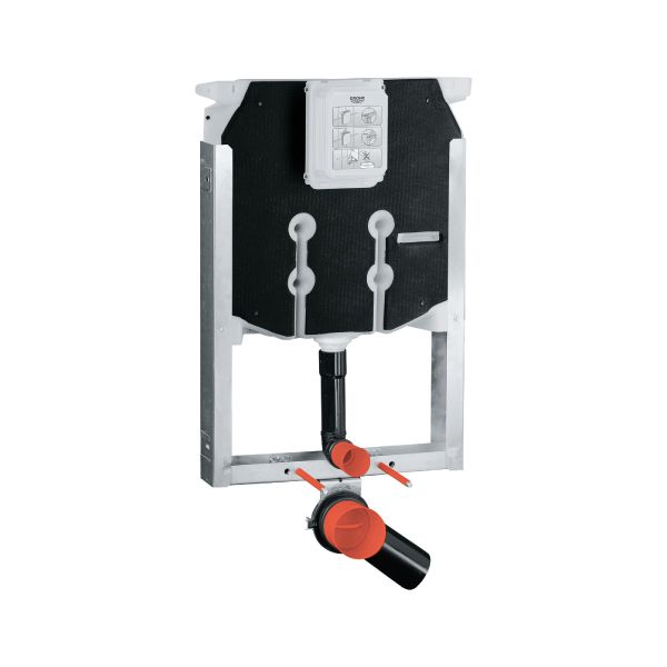 מיכל הדחה סמוי גבוה GROHE Uniset דק להתקנה בבלוק