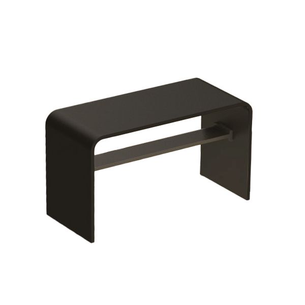 כסא שרפרף לאמבטיה מסדרת CLEAN צבע שחור מידה 70/31 סמ