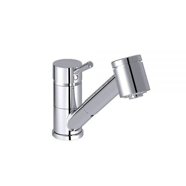 ברז מטבח  נשלף גוון ניקל DELINEA