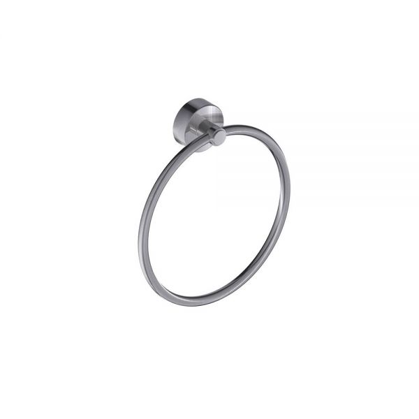 טבעת למגבת סדרת NOVO בגוון ניקל מוברש