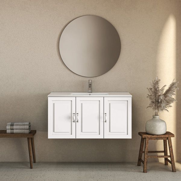 ארון אמבטיה תלוי סדרת ליבורנו במידה 100/120