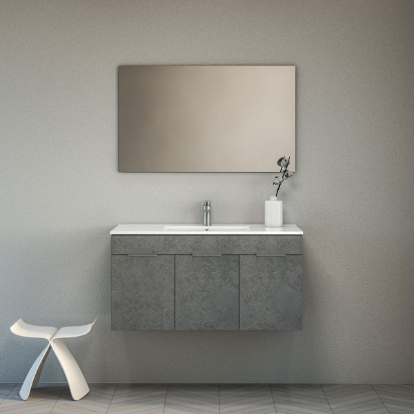 ארון אמבטיה תלוי סדרת דקל 3 דלתות