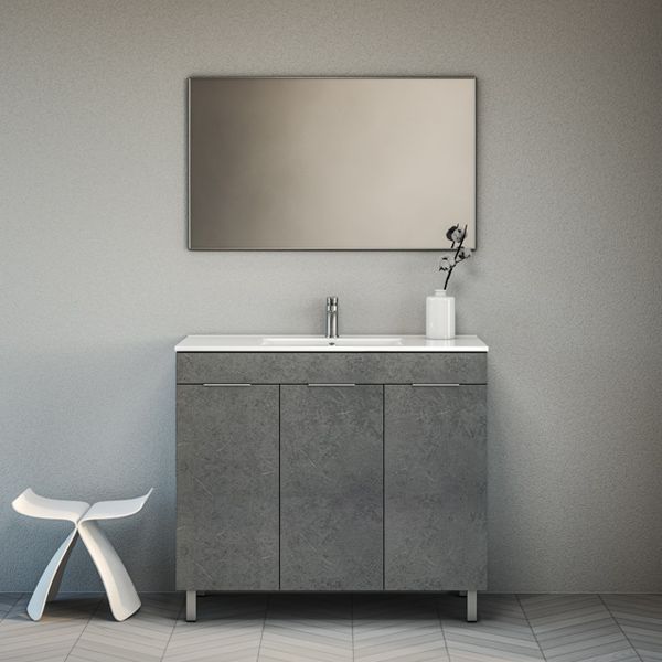 ארון אמבטיה עומד סדרת חצב 3 דלתות