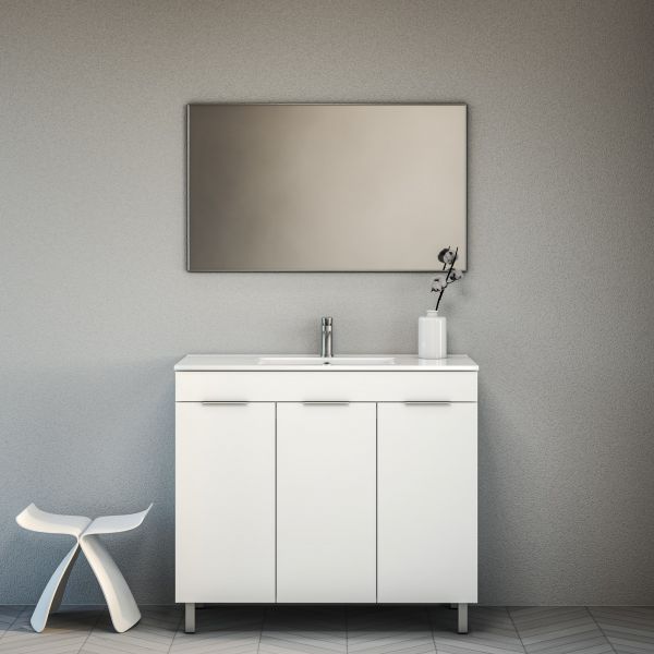 ארון אמבטיה עומד סדרת חצב 3 דלתות