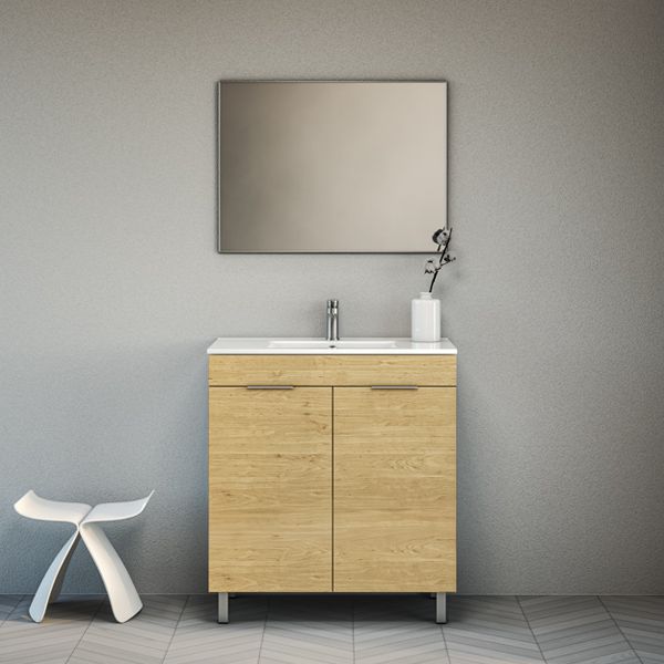 ארון אמבטיה עומד סדרת חצב 2 דלתות