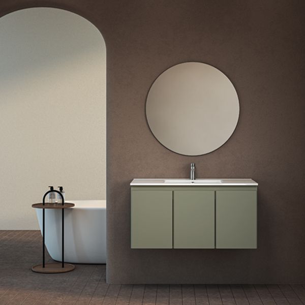 ארון אמבטיה תלוי מסדרת מידטאון 3 דלתות במידה 100/120