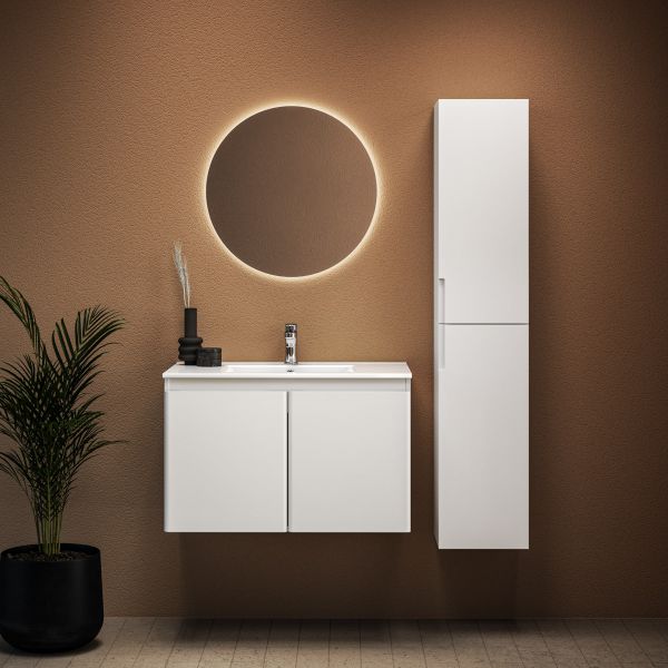 ארון אמבטיה תלוי מסדרת מידטאון 2 דלתות במידה 60/80