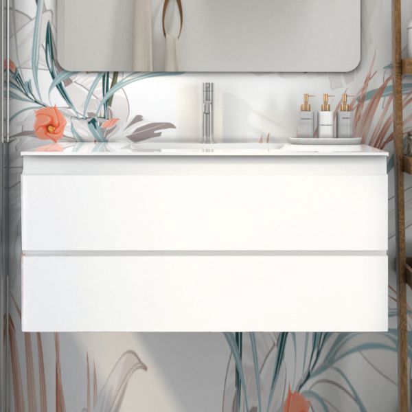 ארון אמבטיה תלוי מגירות מידטאון