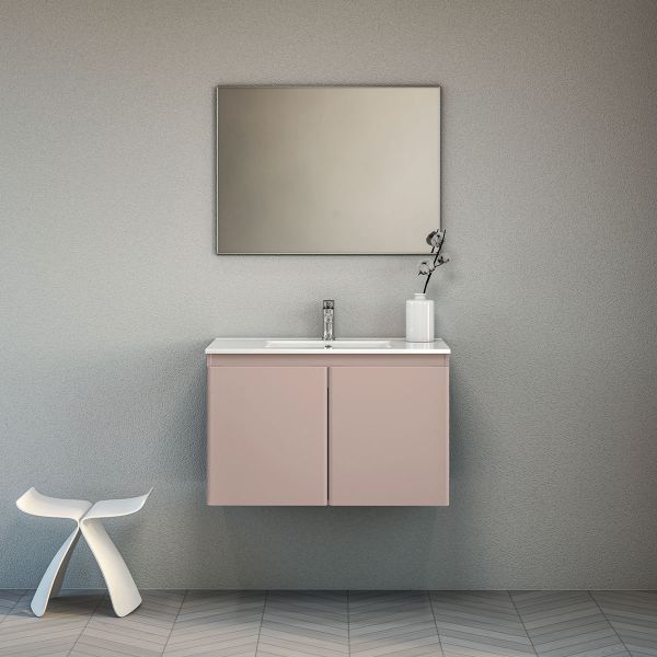 ארון אמבטיה תלוי מסדרת מידטאון 2 דלתות במידה 60/80