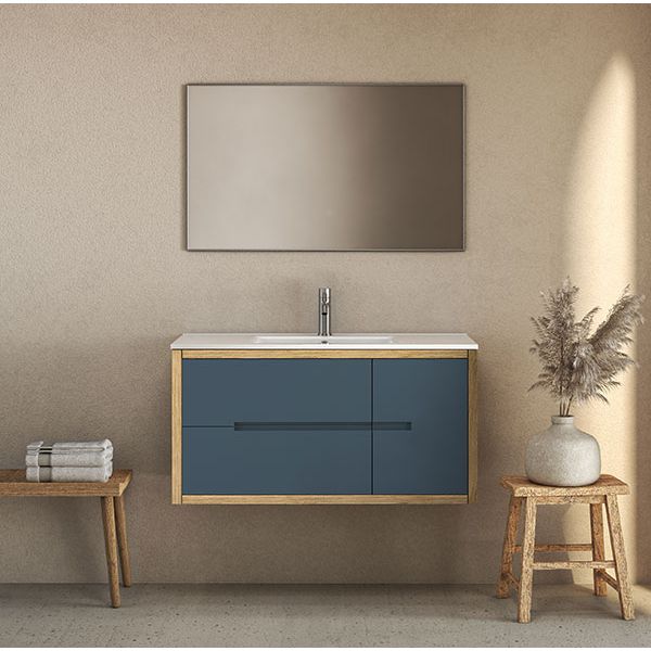 ארון אמבטיה תלוי מסדרת זוהר מידות 100/120