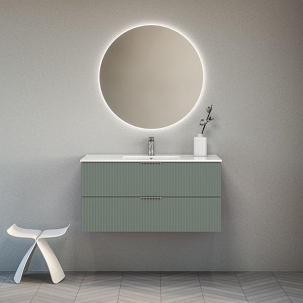 ארון אמבטיה תלוי סדרת סאן מחורץ