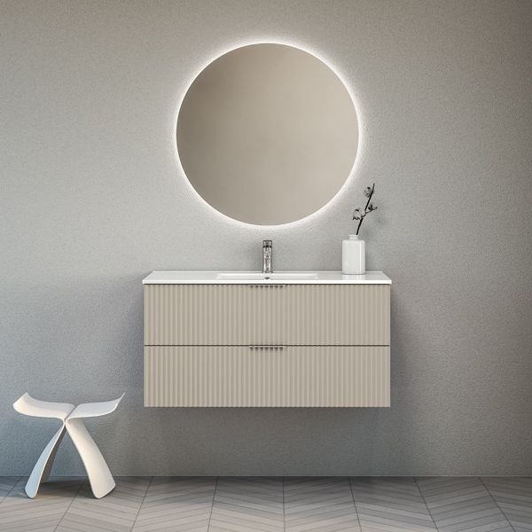 ארון אמבטיה תלוי סדרת סאן מחורץ