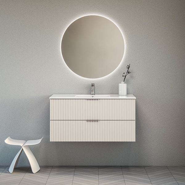 ארון אמבטיה תלוי סדרת סאן מחורץ